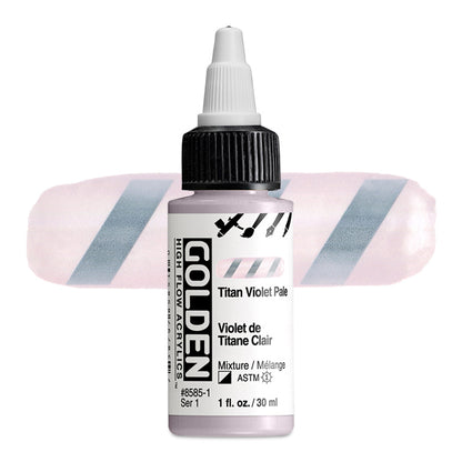 Golden High Flow Acrylic - Titan Violet Pale, 1 oz.