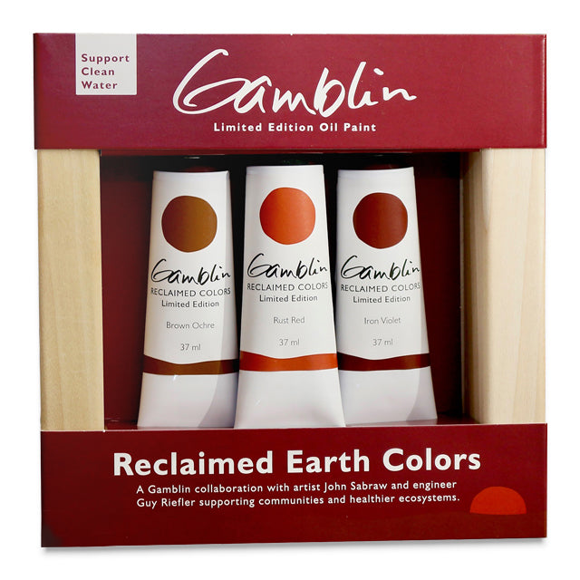 Artists' Oil Colors, Reclaimed Earth Colors Set