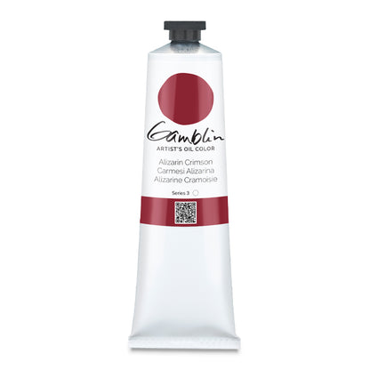 Gamblin Artists' Oil Color, Alizarin Crimson, 150 ml.