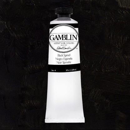 Gamblin Artists' Oil Color - Black Spinel, 37 ml