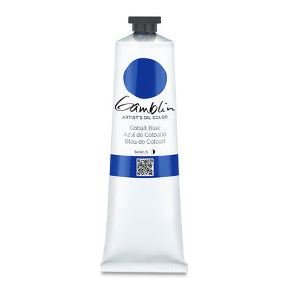 Gamblin Artists' Oil Color, Cobalt Blue, 150 ml.