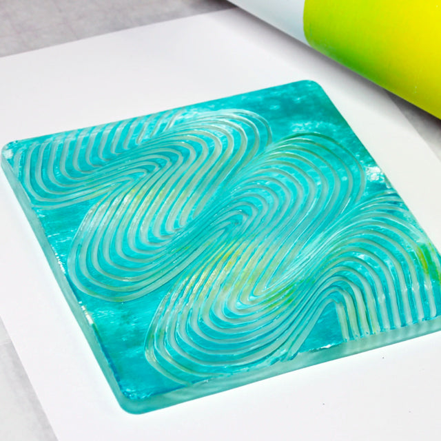 6" x 6" Printmaking Square Plate process