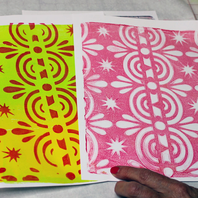 8" x 10" Printmaking Rectangle Plate process