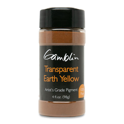 Transparent Earth Yellow Dry Pigment