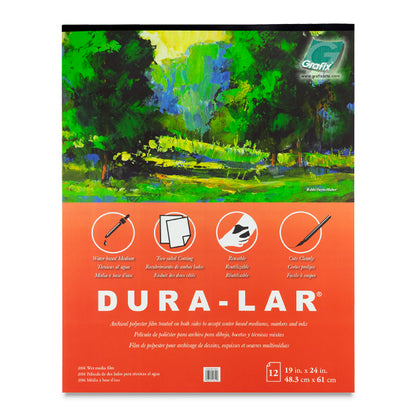 Dura-Lar Wet Media Film Pad - 19" x 24", 12 Sheets