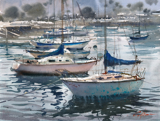 Geoff Allen Online Art Workshop: Sketching Your Way to a Looser Watercolor, January 7,9, 2025