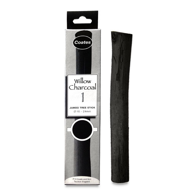 Willow Charcoal, Single Jumbo Tree Stick