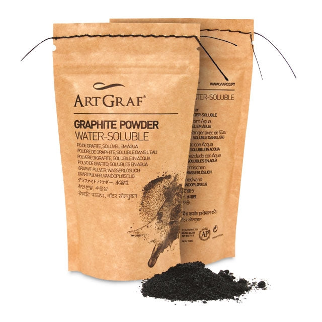 Water-Soluble Graphite Powder, 100 g. pouch