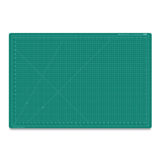 Cutting Mat, Green/Black, 24" x 36", Green Side