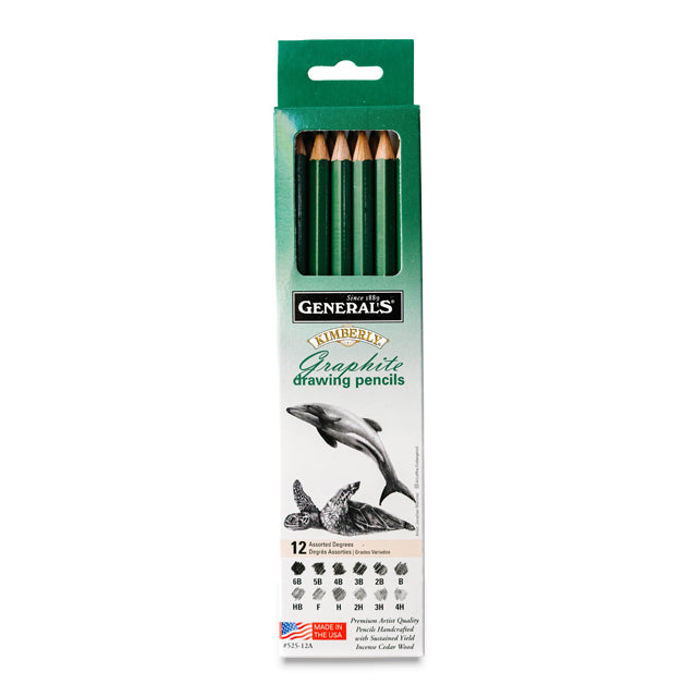 Drawing Pencils, Set of 12