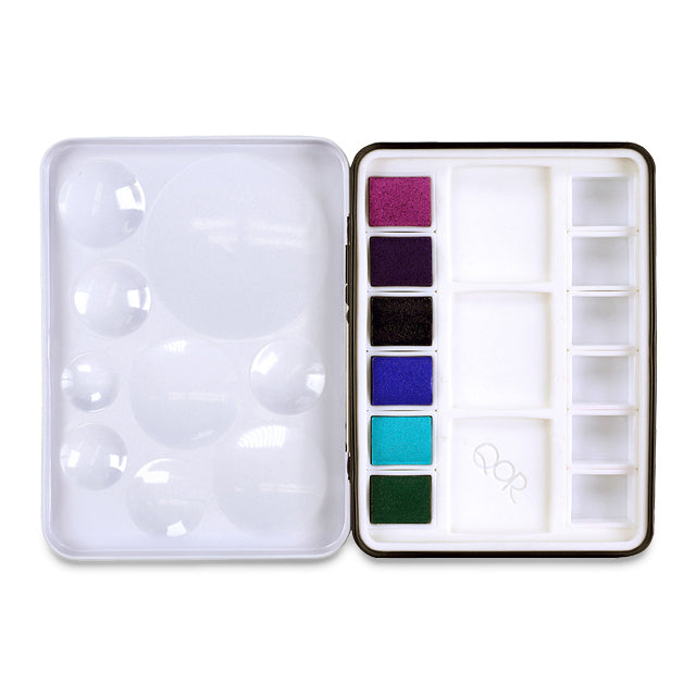 Mini Watercolor Half-Pan Granulators Set of 6