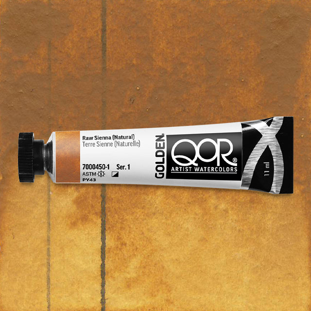 QoR Watercolor - Raw Sienna (Natural), 11 ml