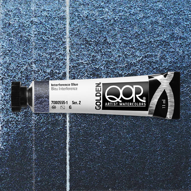 QoR Watercolor - Interference Blue, 11 ml