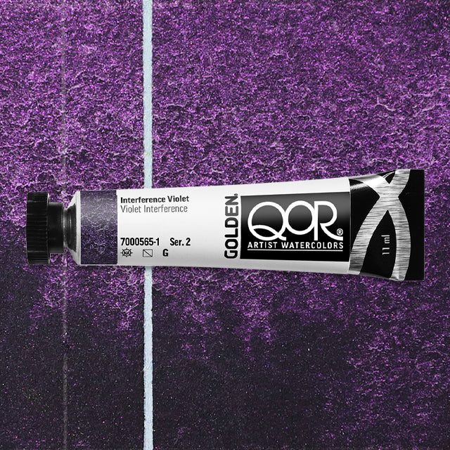 QoR Watercolor - Interference Violet, 11 ml