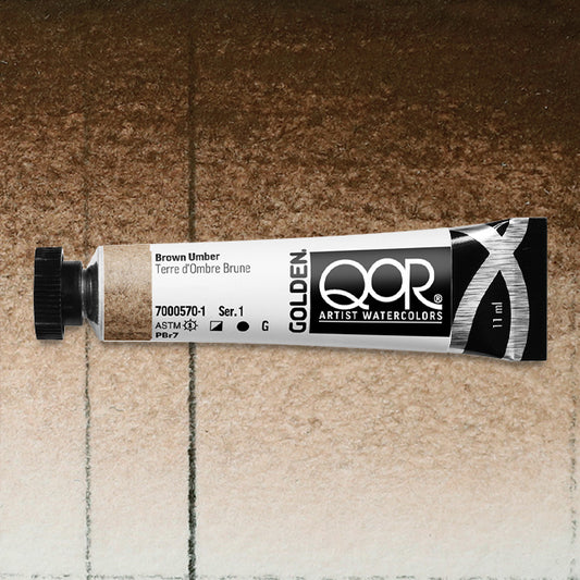 QoR Watercolor - Brown Umber, 11 ml