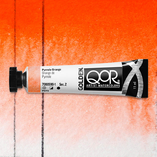 QoR Watercolor - Pyrrole Orange, 11 ml