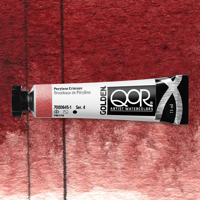 QoR Watercolor - Perylene Crimson, 11 ml