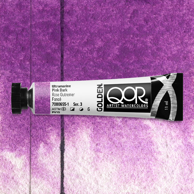 QoR Watercolor - Ultramarine Pink Dark, 11 ml