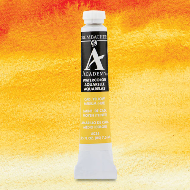 Cadmium Yellow Medium, 7.5 ml.