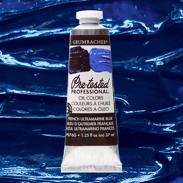 French Ultramarine Blue, 37 ml.