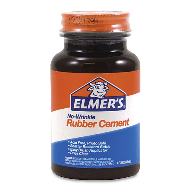 Rubber Cement, 4 oz.