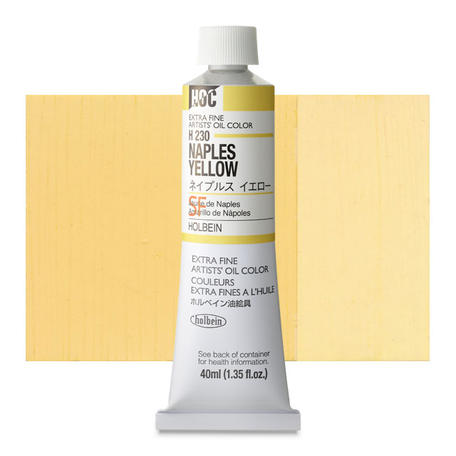 Naples Yellow, 40 ml.