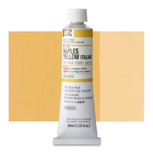 Naples Yellow Italian, 40 ml.