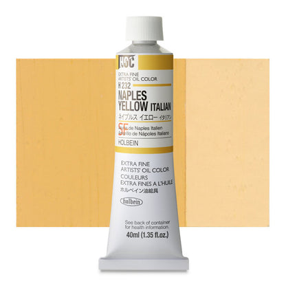 Naples Yellow Italian, 40 ml.