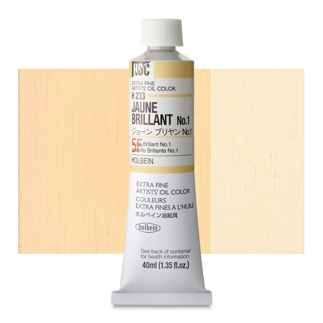 Jaune Brilliant 1, 40 ml.