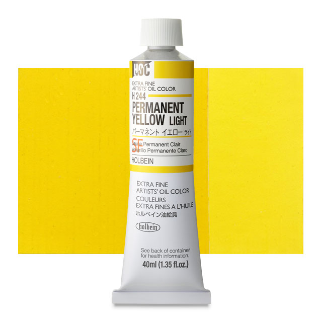 Permanent Yellow Light, 40 ml.