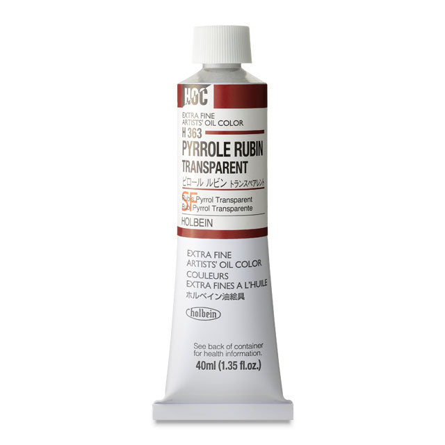 Pyrrole Rubin Transparent, 40 ml.