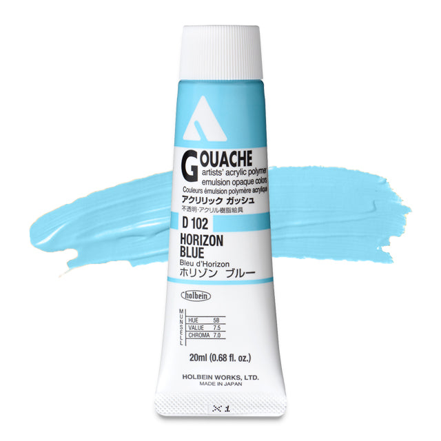 Holbein Acryla Gouache, Horizon Blue, 20 ml.