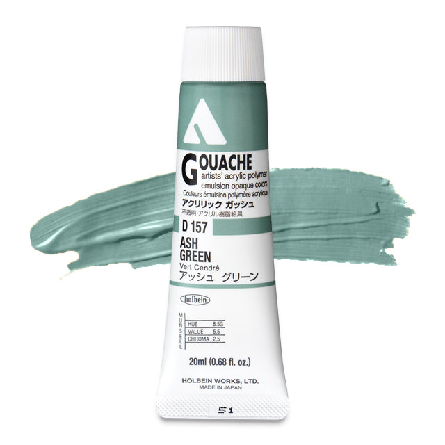 Holbein Acryla Gouache, Ash Green, 20 ml.