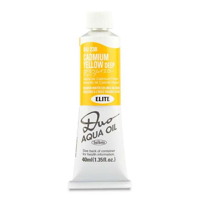 Cadmium Yellow Deep, 40 ml. (Elite Color)