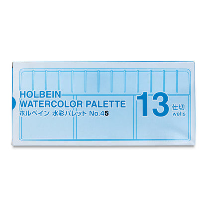 Holbein Aluminum Folding Watercolor Palette - 13 Wells