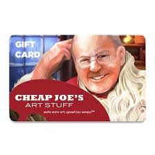 Cheap Joe's Physical Gift Card - Holiday Edition