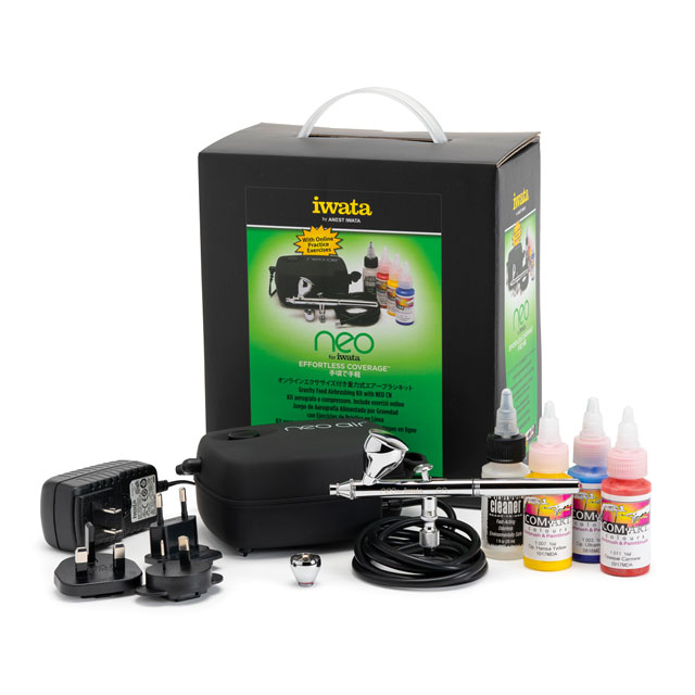 Neo CN Gravity Feed Airbrushing Kit