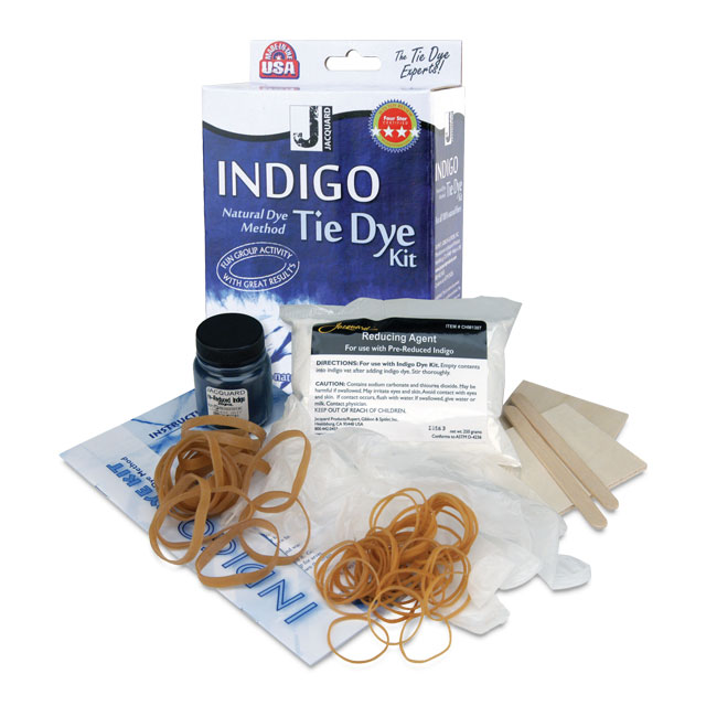 Indigo Tie Dye Kit - open