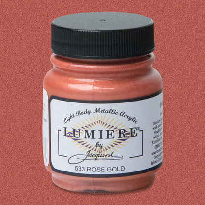 Lumiere Acrylic, Rose Gold, 2.25 oz.