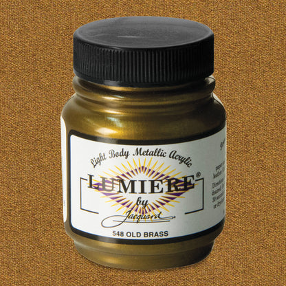 Jacquard Lumiere Acrylic - Old Brass, 2.25 oz.