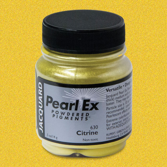 Pearl Ex Powdered Pigment, Citrine, .75 oz.