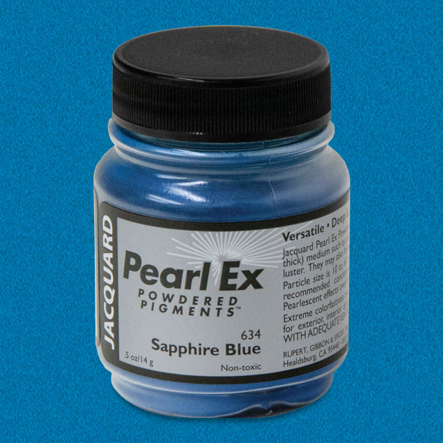 Pearl Ex Powdered Pigment, Sapphire Blue, .75 oz.