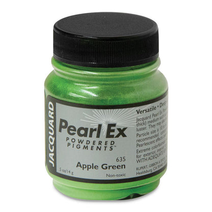 Pearl Ex Powdered Pigment, Apple Green, .75 oz.