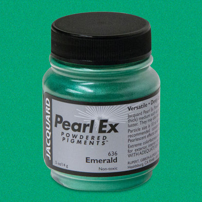 Pearl Ex Powdered Pigment, Emerald, .75 oz.