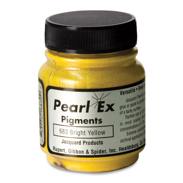 Pearl Ex Powdered Pigment, Bright Yellow, .75 oz.