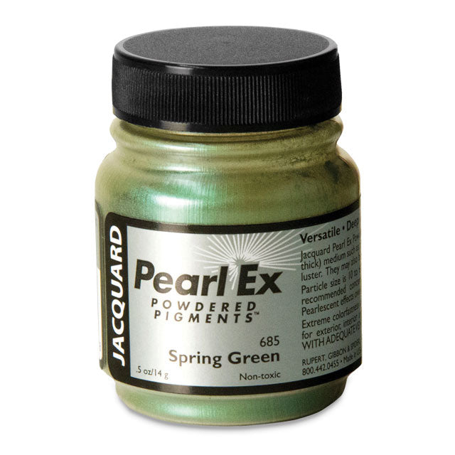 Pearl Ex Powdered Pigment, Spring Green, .75 oz.