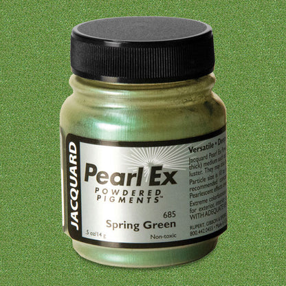 Pearl Ex Powdered Pigment, Spring Green, .75 oz.