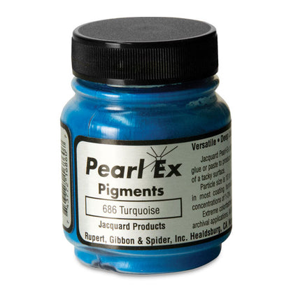 Pearl Ex Powdered Pigment, Turquoise, .75 oz.