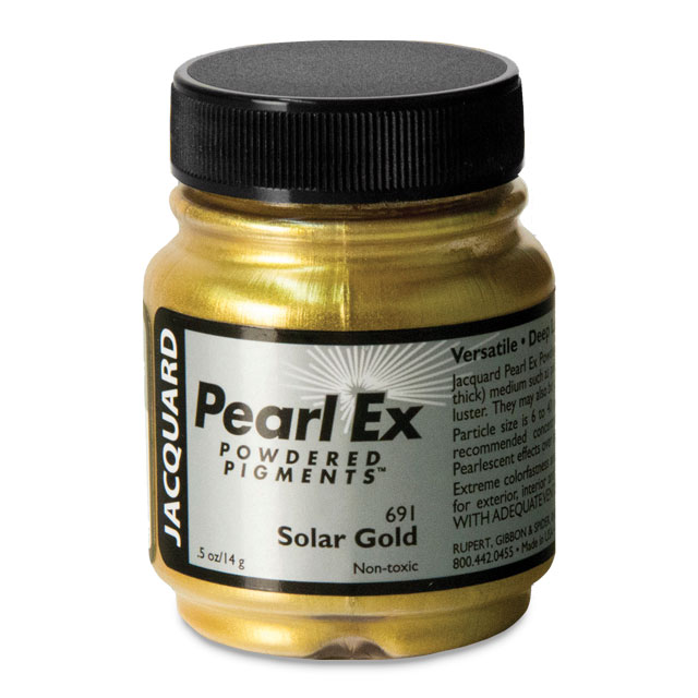 Pearl Ex Powdered Pigment, Solar Gold, .75 oz.