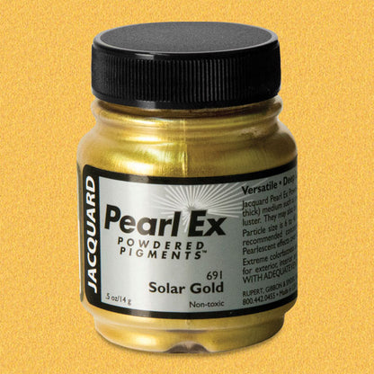 Pearl Ex Powdered Pigment, Solar Gold, .75 oz.